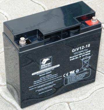 Banner GIV12-18 akkumulátor
