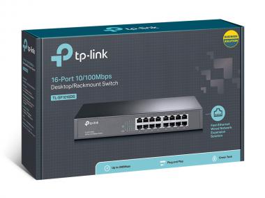 TP-Link TL-SF1016DS 10/100 16 portos switch