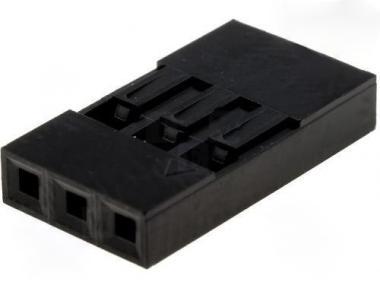 NSR-03 Csatlakozó ház PIN:3, érintkező nélkül, 1x3