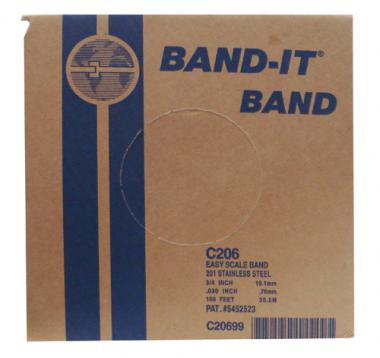 BAND-IT C206 pántoló szalag 19,05mm 30,5m dobozban