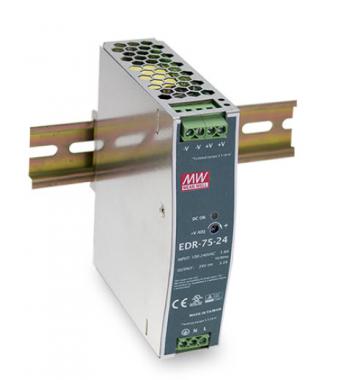 EDR-75-12 12V 75W tápegység DIN