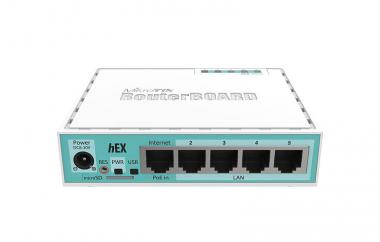 RouterBOARD hEX SOHO router