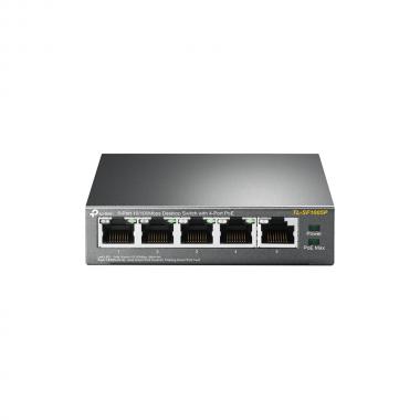 TP-Link TL-SF1005P 10/100 5 portos switch 4 POE
