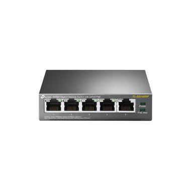 TP-Link TL-SG1005P Gigabit 5 portos switch 4 POE