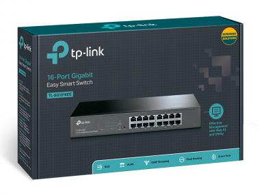 TP-Link TL-SG1016DE 16 portos Gigabit Smart switch