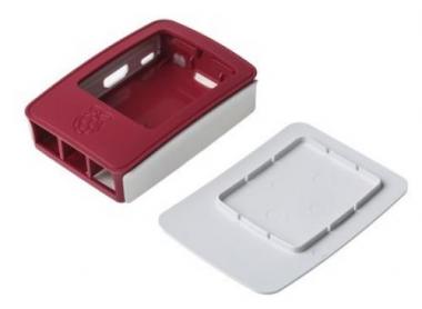 Raspberry Pi Case Red/White ház RBI Pi3 B+