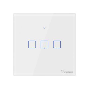 Sonoff TX T1EU3C fali WiFi kapcsoló