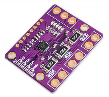 INA3221 DC áram/feszültség monitor modul, 3ch. I2C