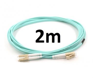 Optikai patch LC/UPC-LC/UPC MM OM3 DX 3mm 2M