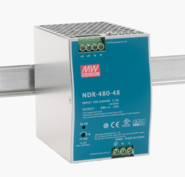 NDR-480-48 48V 480W tápegység DIN