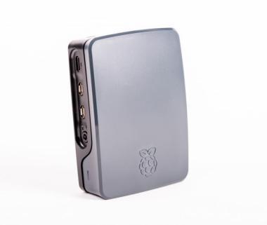 Raspberry Pi Case Black/Gray ház RBI Pi4