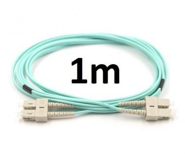 Optikai patch SC/UPC-SC/UPC MM OM3 DX 3mm 1M
