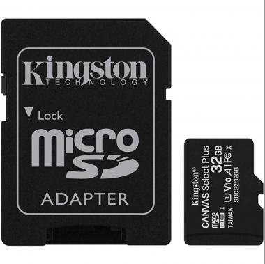 Kingston MicroSDHC 32GB Canvas Select Plus mem.k+A