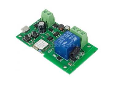 SmartWise Sonoff kompatibilis WiFi+RF relé 1 csat.