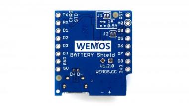 Wemos D1 Mini Battery Shield V1.2.0