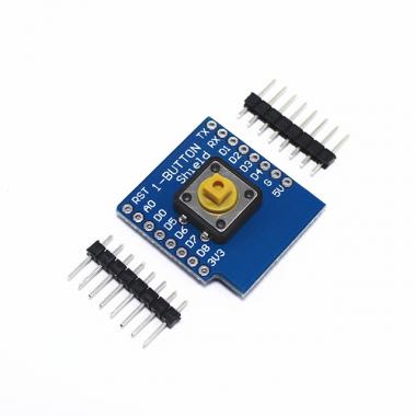 Wemos D1 Mini 1-Button Shield V1.0.0