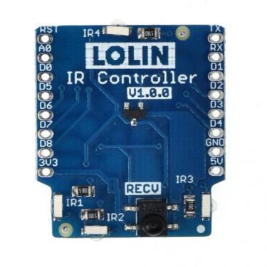 Wemos D1 Mini IR Controller Shield V1.0.0