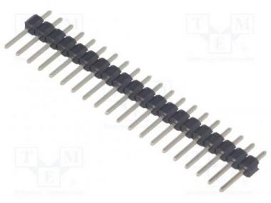 PCB tüskesor egyenes apa 1x20 pin 2.54 raszter THT