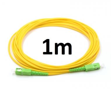 Optikai patch SC/APC-SC/APC SM SX simplex 3mm 1m