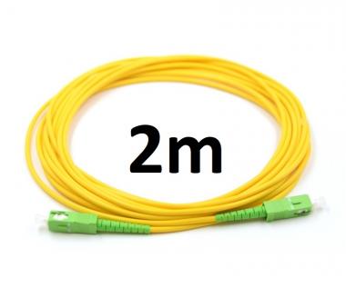 Optikai patch SC/APC-SC/APC SM SX simplex 3mm 2m
