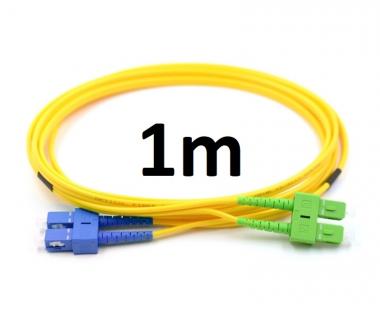 Optikai patch SC/APC-SC/UPC SM DX duplex 3mm 1m