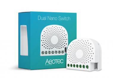 Aeotec Dual Nano Switch Z-Wave Plus Gen5
