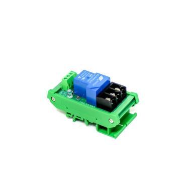 DIY Relé modul DIN sínre 24V (250V/30A)Optocsatoló