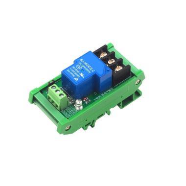 DIY Relé modul DIN sínre 5V (250V/30A)Optocsatoló