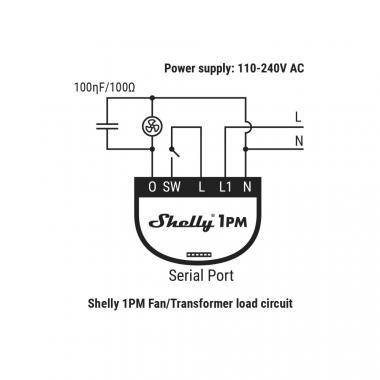 Shelly RC snubber zavarszűrő