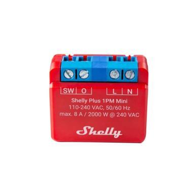 Shelly Plus 1PM MINI WiFi+Bluetooth Relay Switch