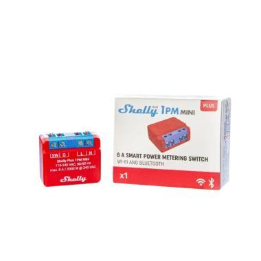 Shelly Plus 1PM MINI WiFi+Bluetooth Relay Switch