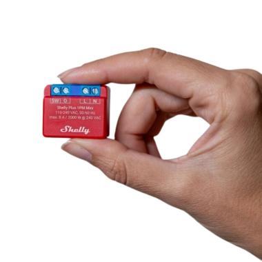 Shelly Plus 1PM MINI WiFi+Bluetooth Relay Switch
