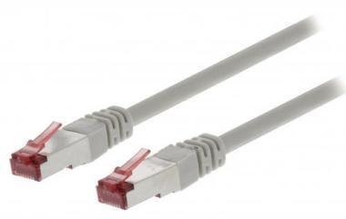 CAT6 S/FTP szerelt patch kábel  3m szürke