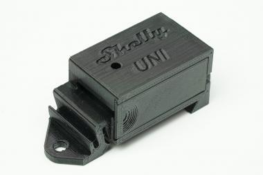DIN sín adapter Shelly UNI vezérlőhöz fekete
