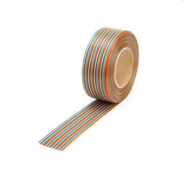 Szalagvezeték színes 1.27mm sordott, Cu, 40x24AWG