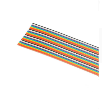 Szalagvezeték színes 1.27mm sordott, Cu, 40x24AWG