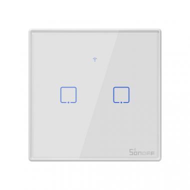 Sonoff TX T2EU2C fali WiFi kapcsoló