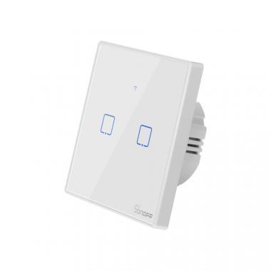 Sonoff TX T2EU2C fali WiFi kapcsoló