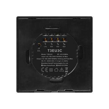 Sonoff TX T3EU3C fali WiFi kapcsoló