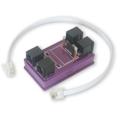 LK IC2micro/OLED/RJ12 bővítőlap LK3-hoz