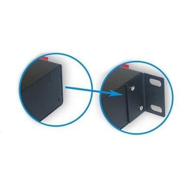 IP Power 230V-os, 7-es elosztó tcPDU Schuko, Piros