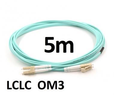 Optikai patch LC/UPC-LC/UPC MM OM3 DX 3mm 5M
