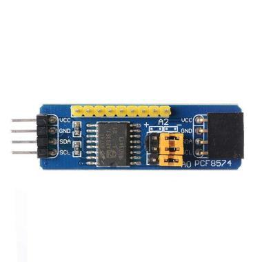 I2C 8 csatornás I/O PCF8574T bővítő modul