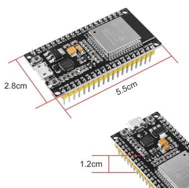 NodeMCU-ESP-32S ESP32-WROOM-32D, CP2102, 38p (L)