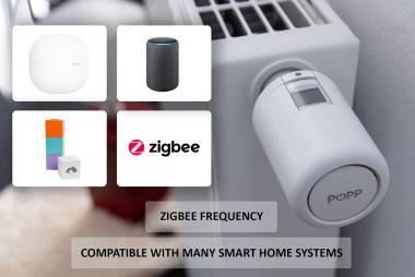 PoPP Smart Thermostat (Zigbee) radiátortermosztát