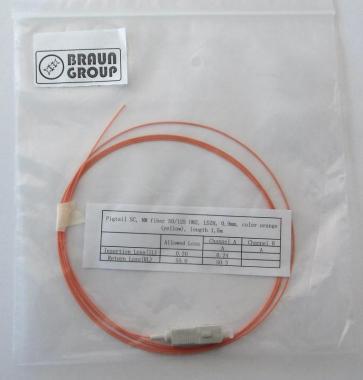 Optikai pigtail SC MM OM2 1.5m