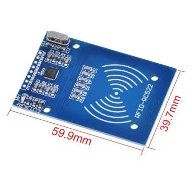 RC522-MFRC RFID Mifare szett (modul+kulcs+kártya)