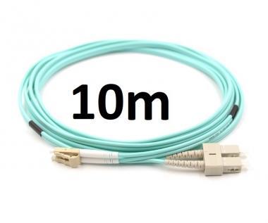Optikai patch SC/UPC-LC/UPC MM OM3 DX 3mm 10m