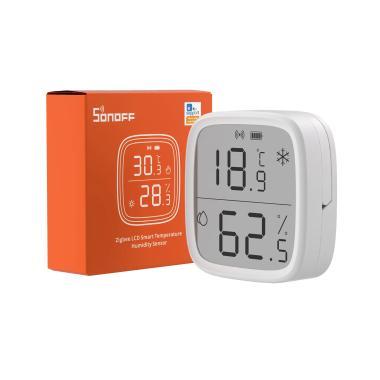 Sonoff ZigBee Hőmérő, páratart érzékelő kijelzővel