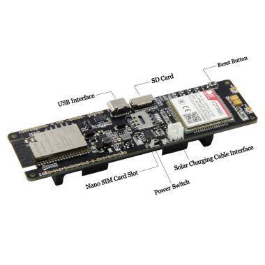 LILYGO T-SIM7000G ESP32,GPS,Solar,18650 Modul